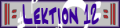 �bungen und Erg�nzungen zur Buchlektion 12